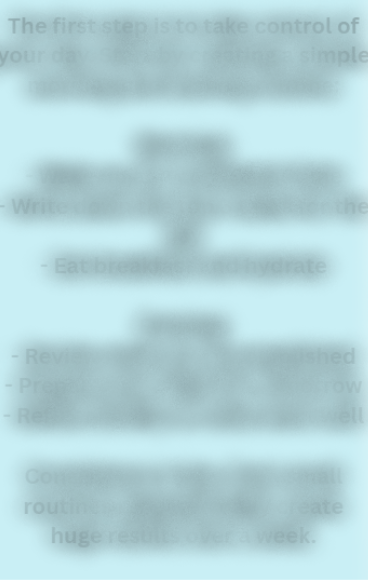 7-Day Student Reset: Fix Your Life, Beat Procrastination & Get Organized Fast